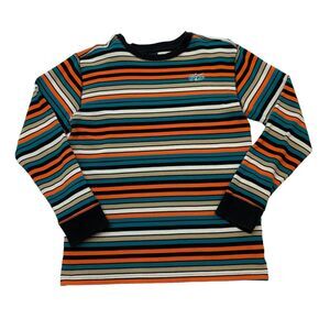 Nike 6.0 Sweater Youth XL Extra Large Multicolor Stripe Long Sleeve Cotton Blend